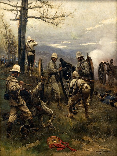 Battle scene, 1886, Édouard Detaille