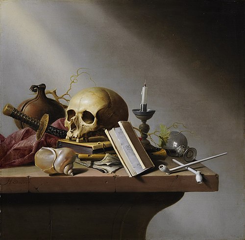 Vanitas Still Life, 1634, Harmen Steenwijck