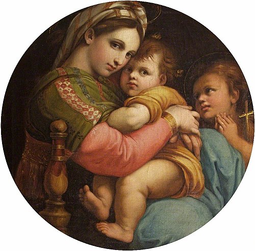 Madonna della sedia (after Raphael), 1777, Prince Hoare