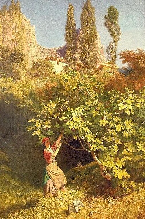 Tatarlanna Mšatka mõisa aias, , Johann Köler