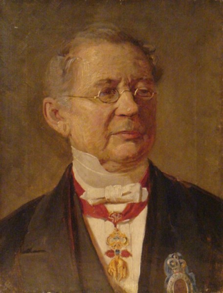 Portrait "Duke Gortchakov", 1867, Johann Köler