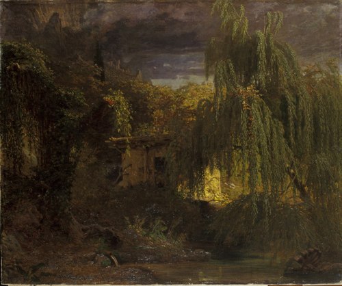 Mahajäetud vesiveski Krimmis, 1879, Johann Köler