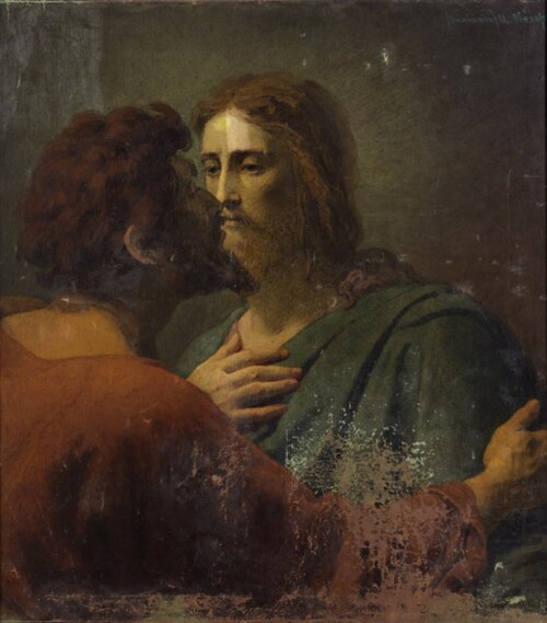 Juuda suudlus, 1872, Johann Köler