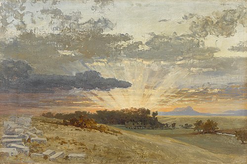 Päikesetõus Krimmis, 1876, Johann Köler