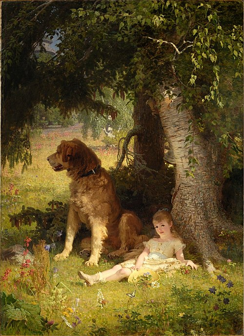 The Faithful Guardian, 1878, Johann Köler