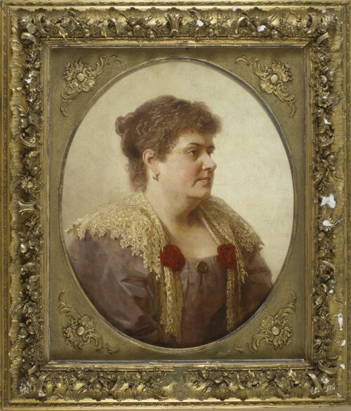 Proua Jelizaveta Kyni portree, 1896, Johann Köler