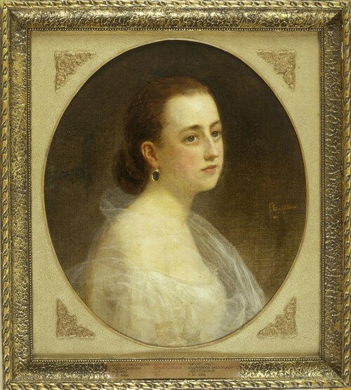 O. Zablotskaja - Desjatovskaja portree, 1866, Johann Köler