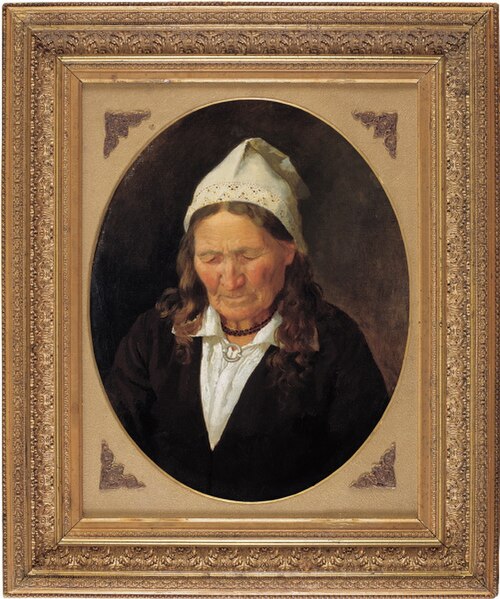 Ema portree, 1863, Johann Köler