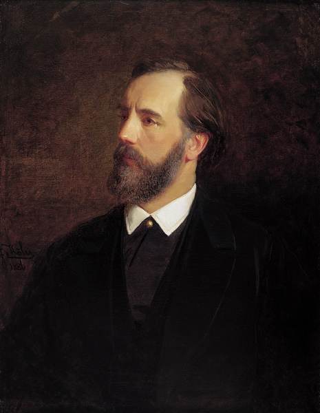 Hugo Treffneri portree, 1886, Johann Köler