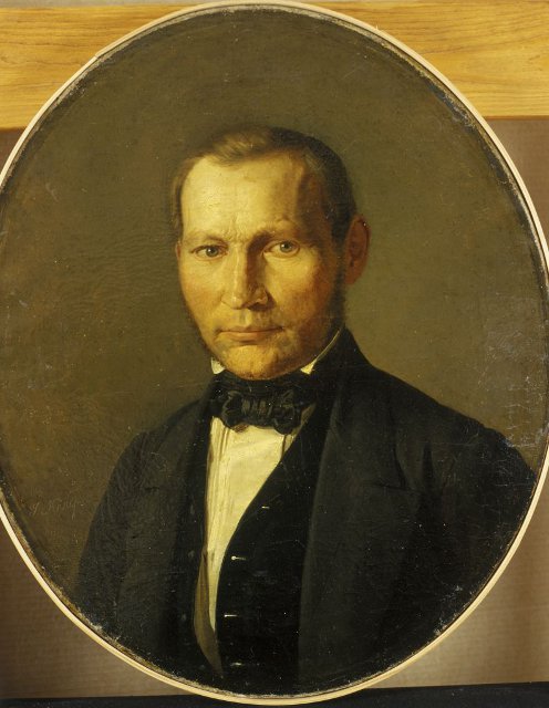 Mehe portree (Kunstniku vend), , Johann Köler
