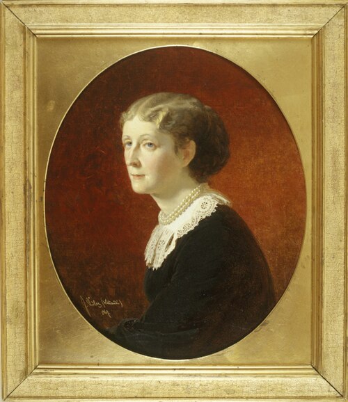 Proua Jürjeva portree, 1867, Johann Köler