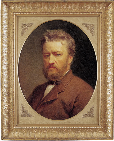 Portrait de Johann Reimers, 1869, Johann Köler