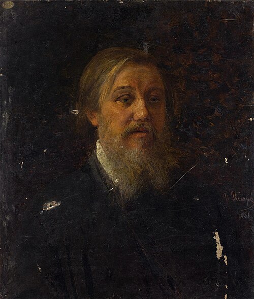 Portrait of an Unknown Man, 1881, Johann Köler