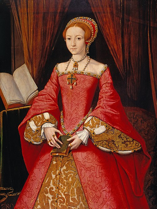 Elizabeth I when a Princess, 1546, William Scrots