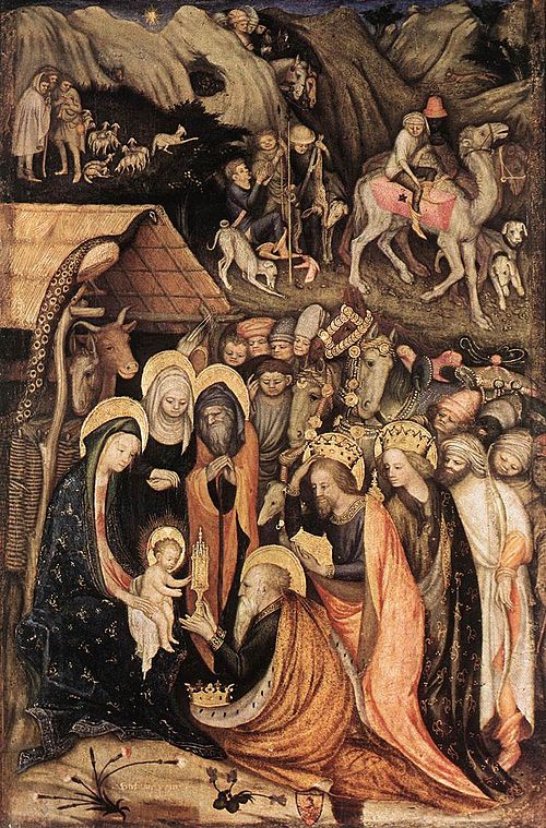 Adoration des mages, 1434, Stefano da Verona
