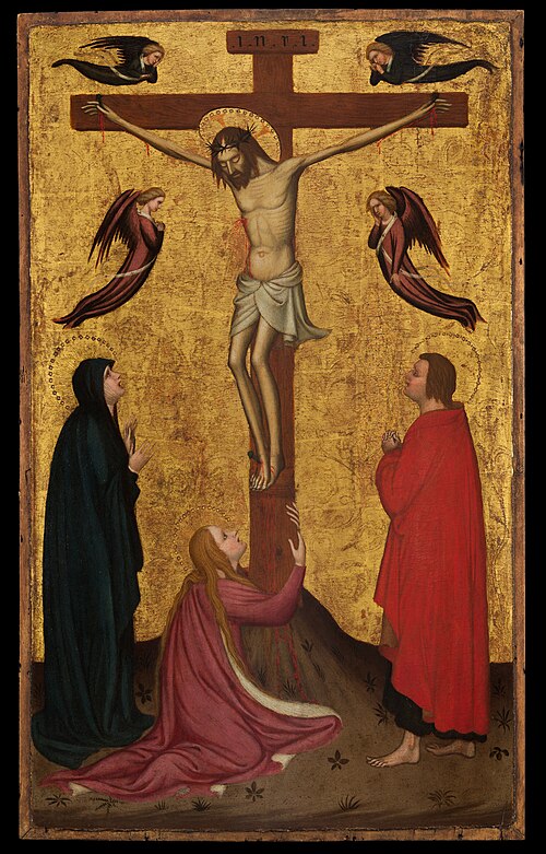 The Crucifixion, 1400, Stefano da Verona