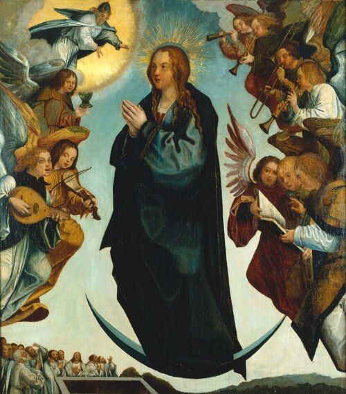 Assunção da Virgem, 1600, Gregório Lopes