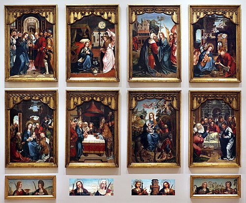 Polyptych of the Paradise Convent, 1527, Gregório Lopes