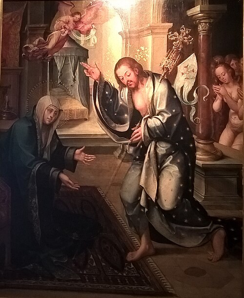 Apparition of Christ to the Virgin, 1540, Gregório Lopes