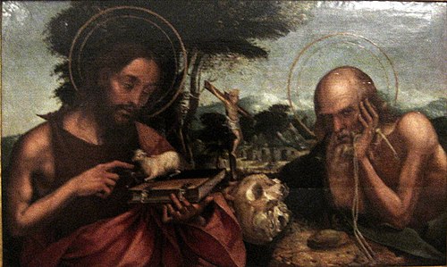 Saint John the Baptist and Saint Jerome, 1550, Gregório Lopes