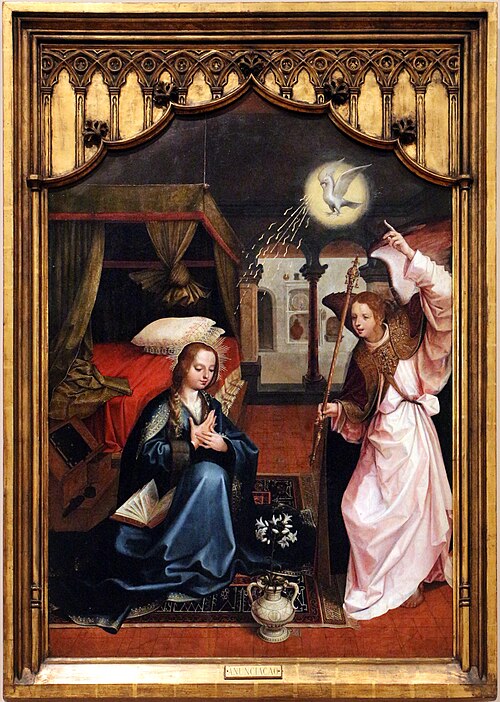 Anunciação, 1527, Gregório Lopes