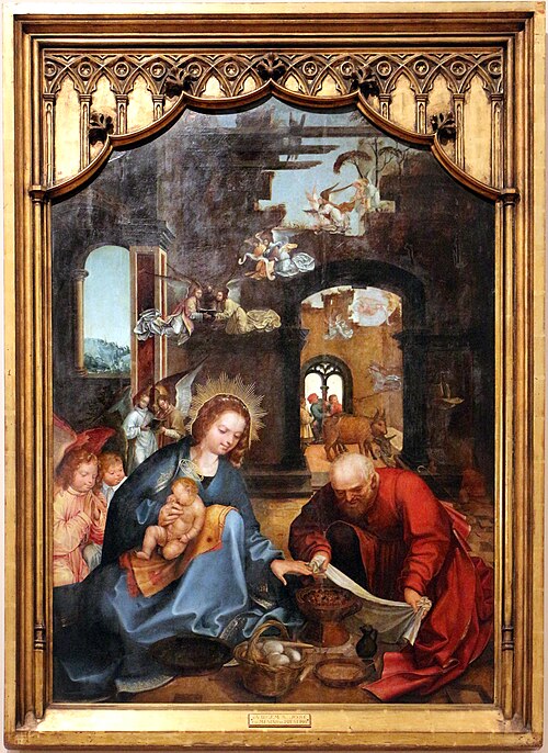 Natividade, 1527, Gregório Lopes