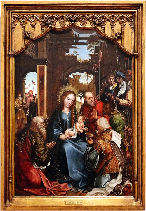 Adoração dos Reis Magos, 1527, Gregório Lopes