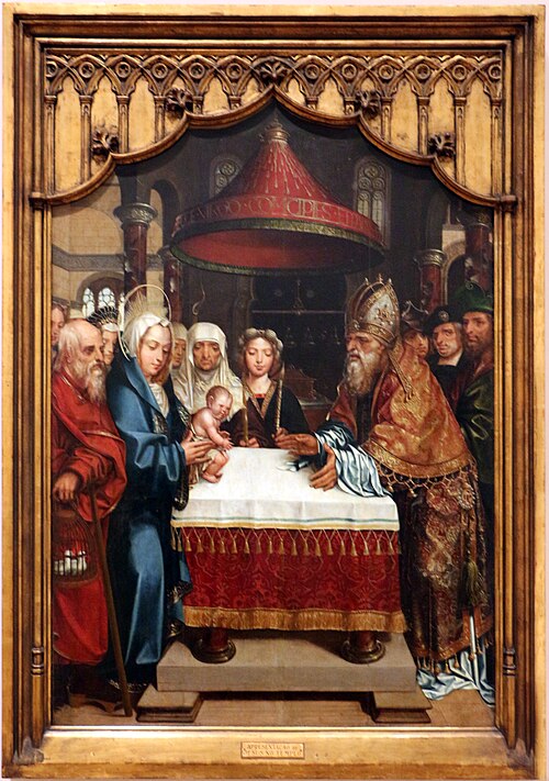 Apresentação do Menino no Templo, 1527, Gregório Lopes
