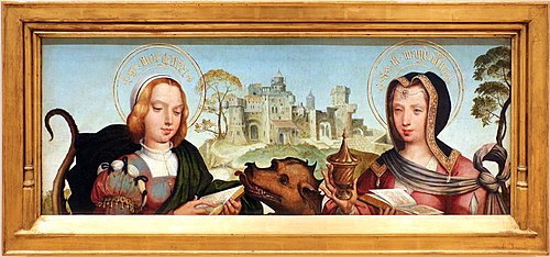 Santa Margarida e Santa Maria Madalena, 1520, Gregório Lopes