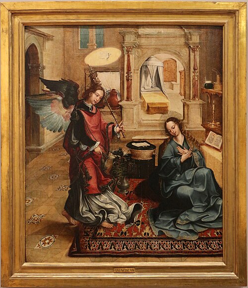 Anunciação, 1539, Gregório Lopes