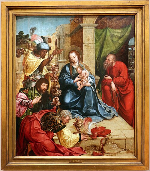 Adoração dos Reis Magos, 1539, Gregório Lopes