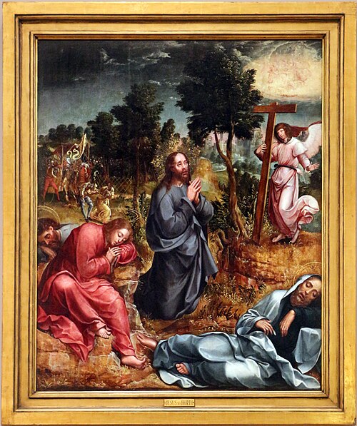 Christ in the Garden, 1539, Gregório Lopes