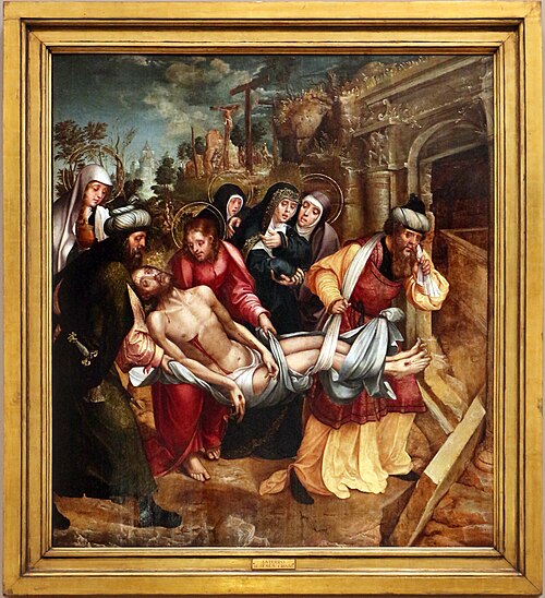 Enterro de Cristo, 1539, Gregório Lopes
