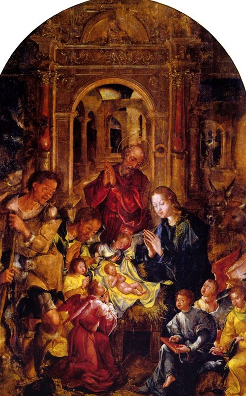 Adoração dos Pastores, 1544, Gregório Lopes