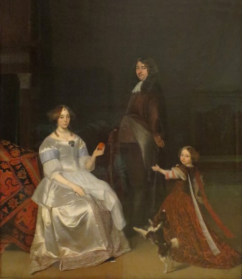 Family Portrait, 1670, Jacob Ochtervelt