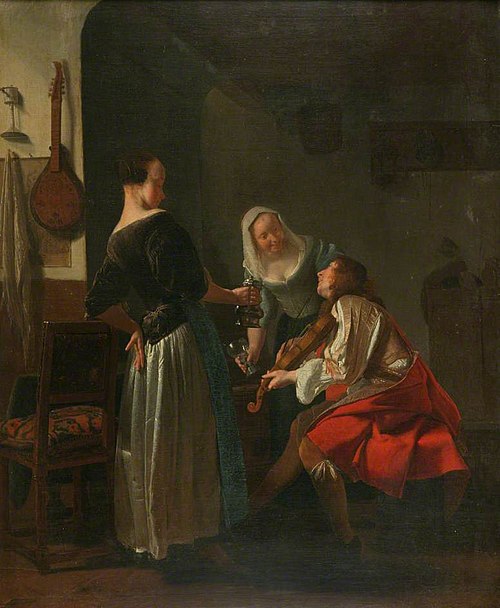 Joyeuse compagnie, 1663, Jacob Ochtervelt