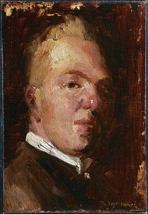 George Luks, 1920, Robert Henri
