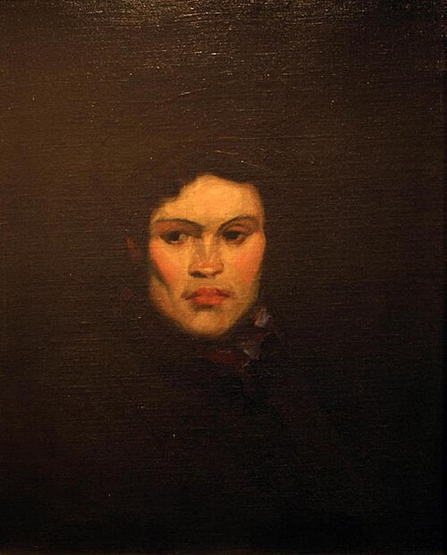 Head of a Woman, 1896, Robert Henri