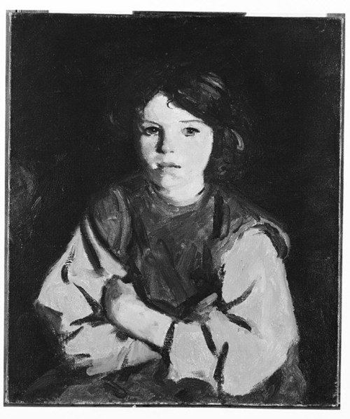 Portrait of a Girl, 1924, Robert Henri