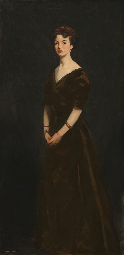 Edith Reynolds, 1908, Robert Henri