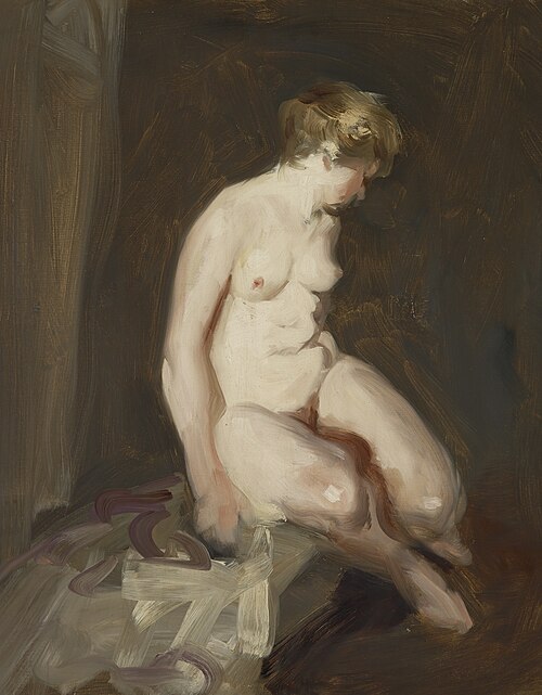 Nude, 1911, Robert Henri
