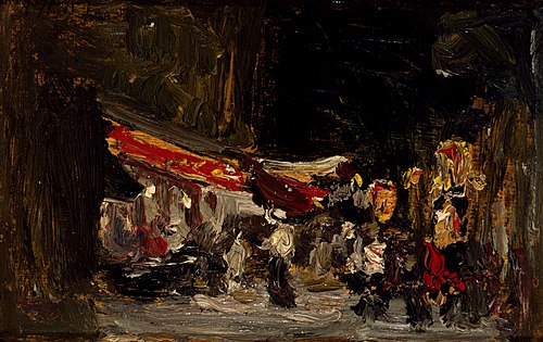 Night on Boardwalk, 1898, Robert Henri