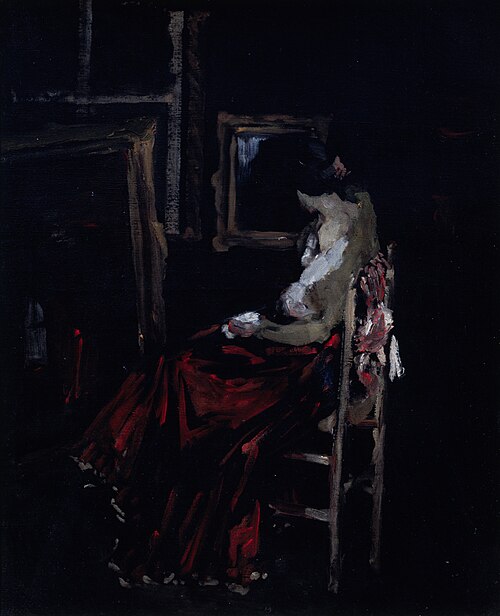 The Model, 1899, Robert Henri
