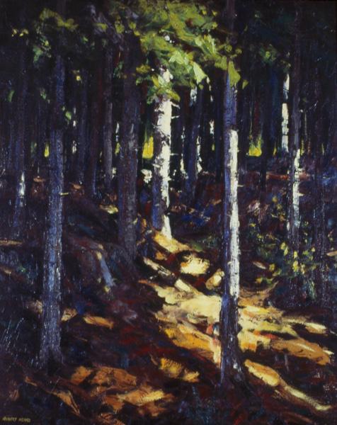 Cathedral Woods, Monhegan Island, 1911, Robert Henri