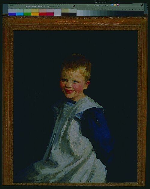 Dutch Girl Laughing, 1907, Robert Henri
