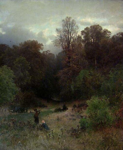 Wooden Landscape in Germany, 2000, Sophus Jacobsen