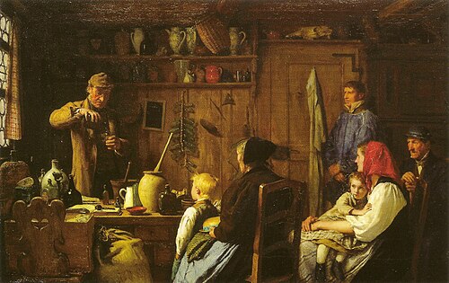 Le mège I, 1879, Albert Anker
