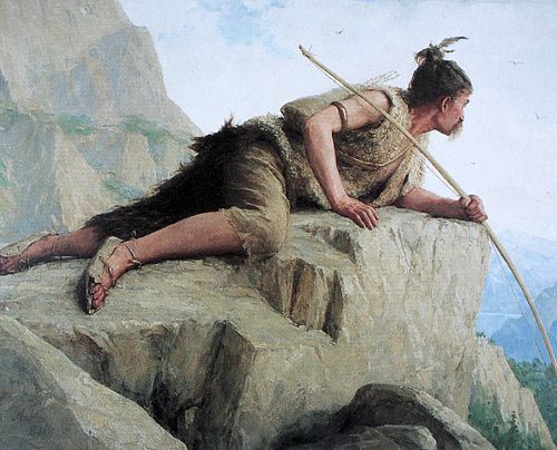 Der Pfahlbauer, 1886, Albert Anker