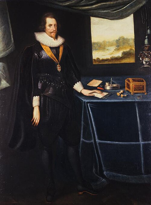 Sir Archibald Acheson (1583 -1634). Secretary of State, 1631, George Jamesone