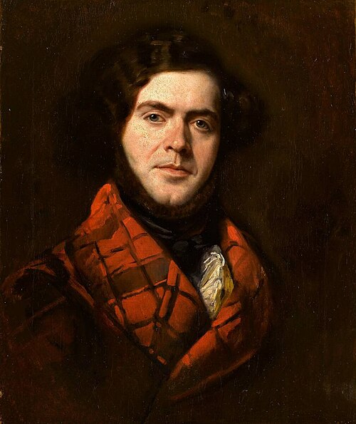 Portrait d'Eugène Süe, , Charles-Émile Callande de Champmartin